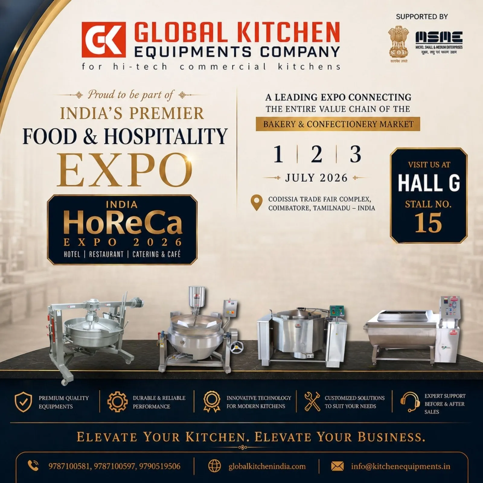 Meet Us at India’s Premier Food & Hospitality Expo 2026