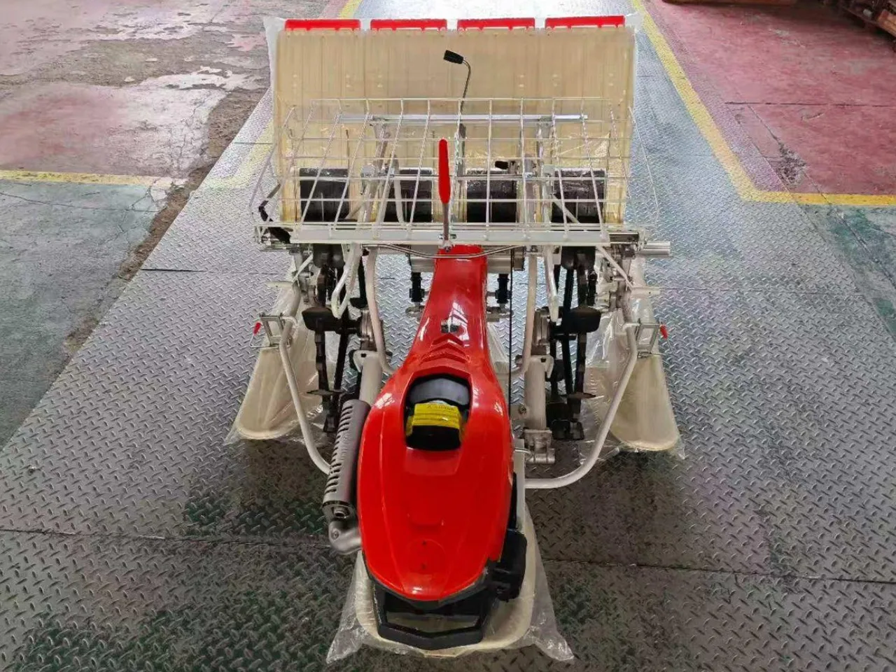 4 Row Engine Operated Walk-Behind Rice Transplanter
