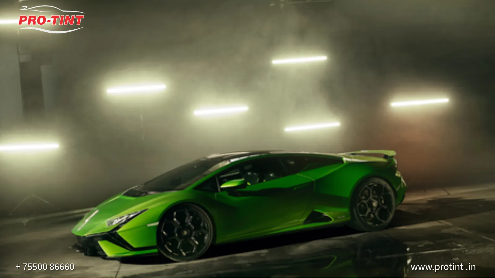 TOP QUALITY SUNFILM,ACCESSOIRES,PPF,COATING FOR LMBORGHINI HURACAN AT COIMBATORE PROTINT