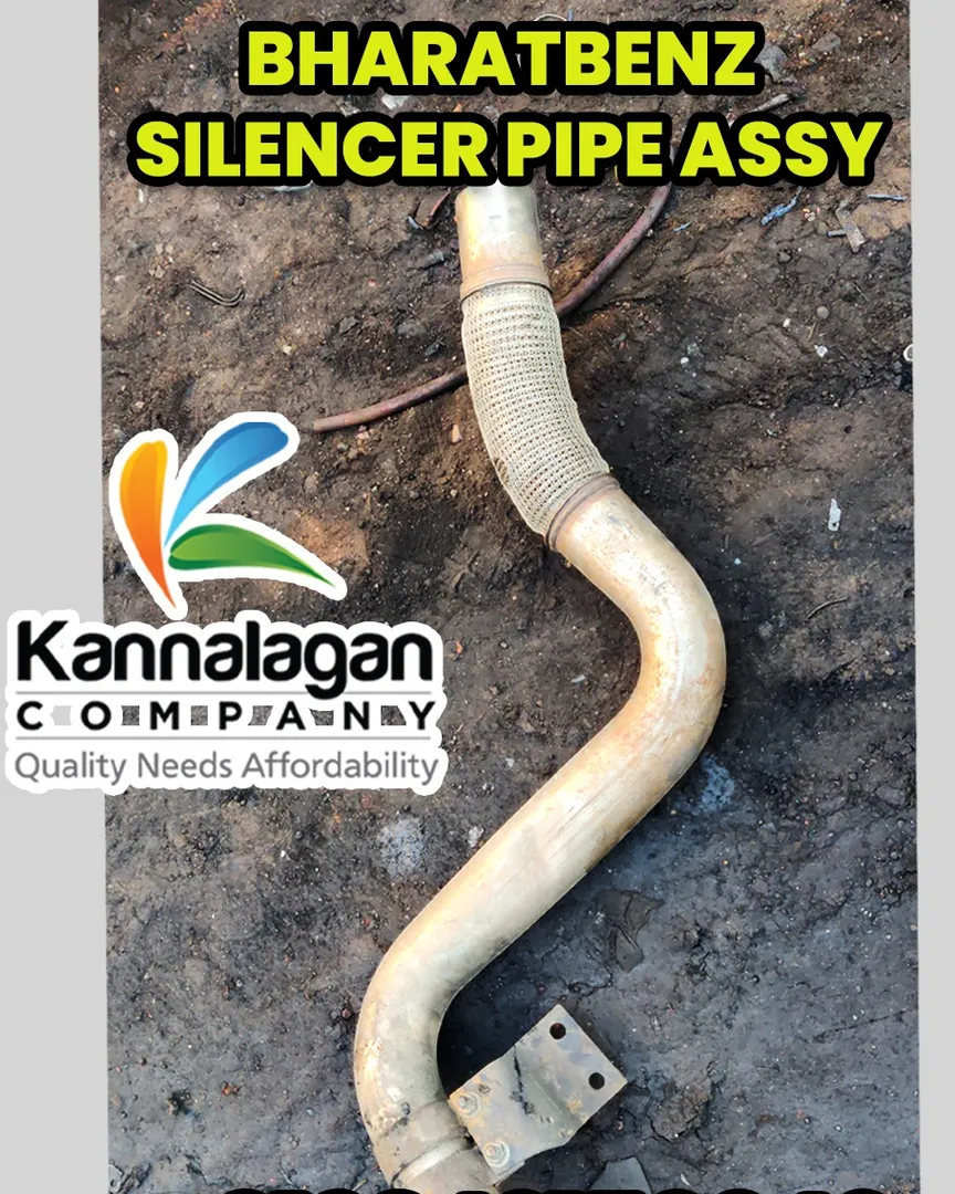 BharatBenz Silencer Pipe Assy – Premium Quality Heavy Vehicle Spare Parts | N. Kannalagan Company.