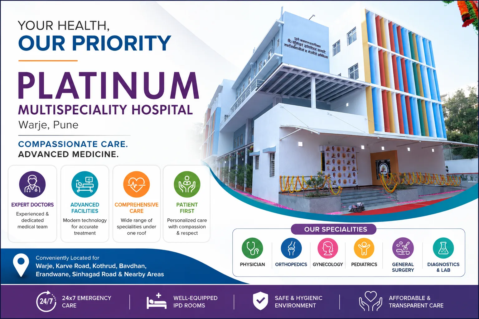 Best Multispeciality Hospital in Warje & Nearby Areas Like Karve Road