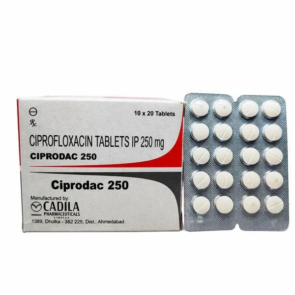 Ciprodac 250 mg Tablet Exporter to Washington, USA, Zimbabwe, New zealand |City Drug Exporters INDIA