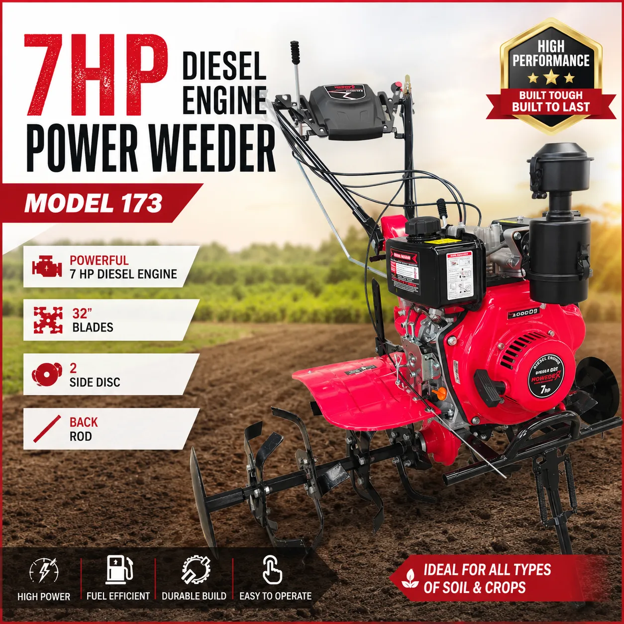 power weeder diesel power tiller diesel in indore