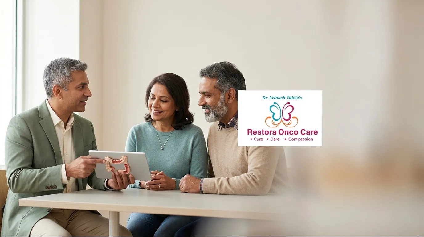 Best Colon Cancer Treatment at Restora Onco Care:Protocols Meet Empathy-Driven CareUnder Dr. Avinash