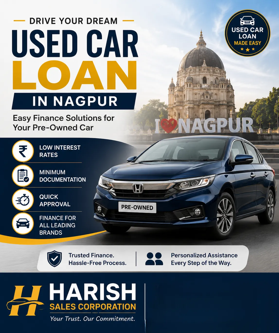 best home loan & lap new car loan & used car loan services in nagpur