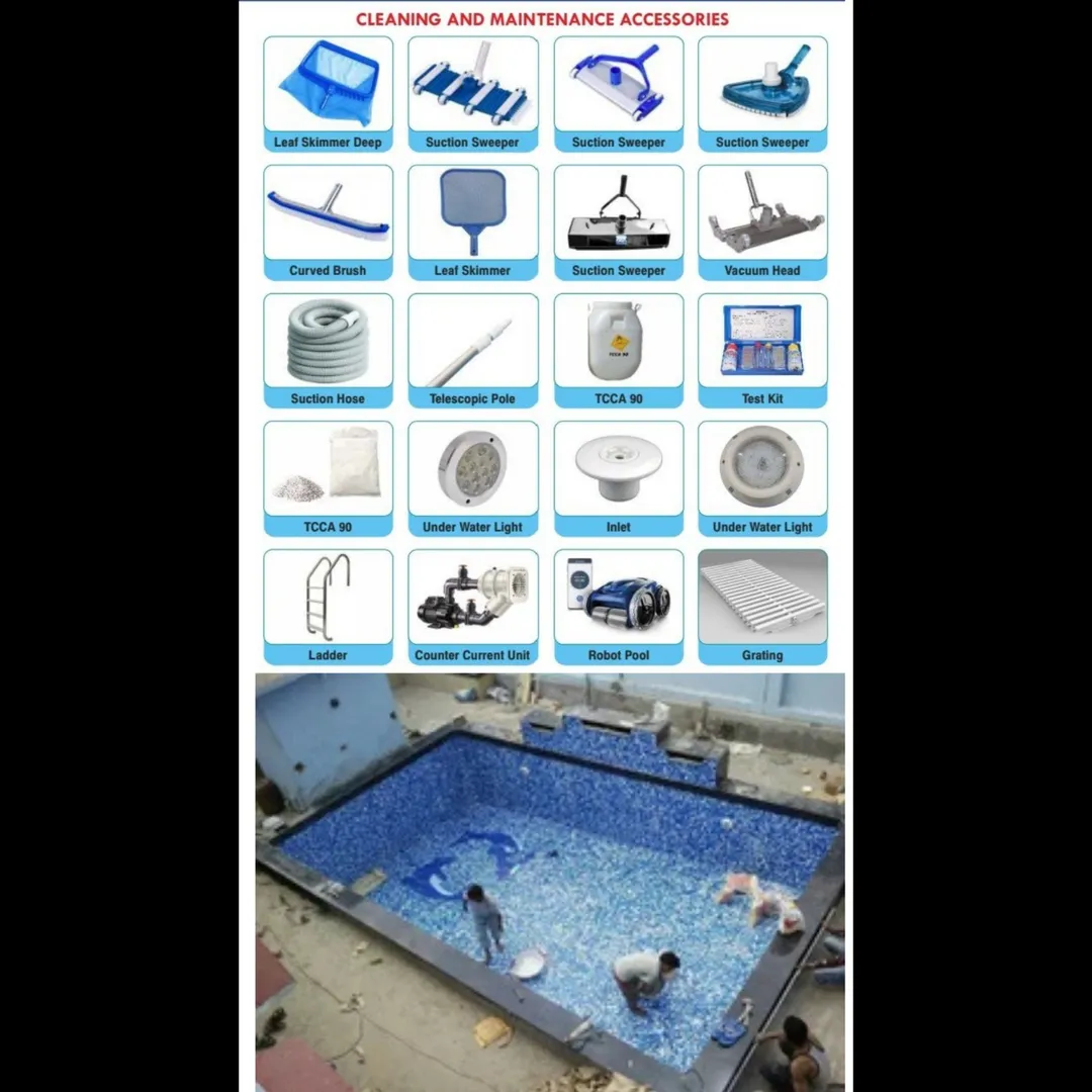 SWIMMING POOL CLEANING KIT