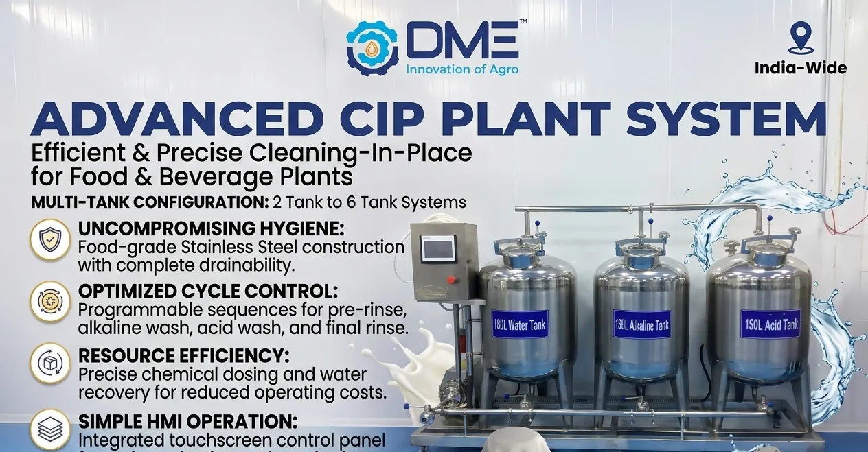 Dairy equipments manufacturer in Coimbatore