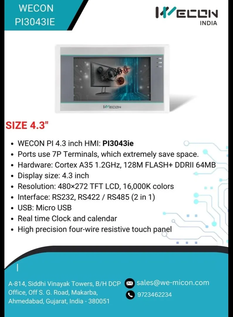 Wecon HMI