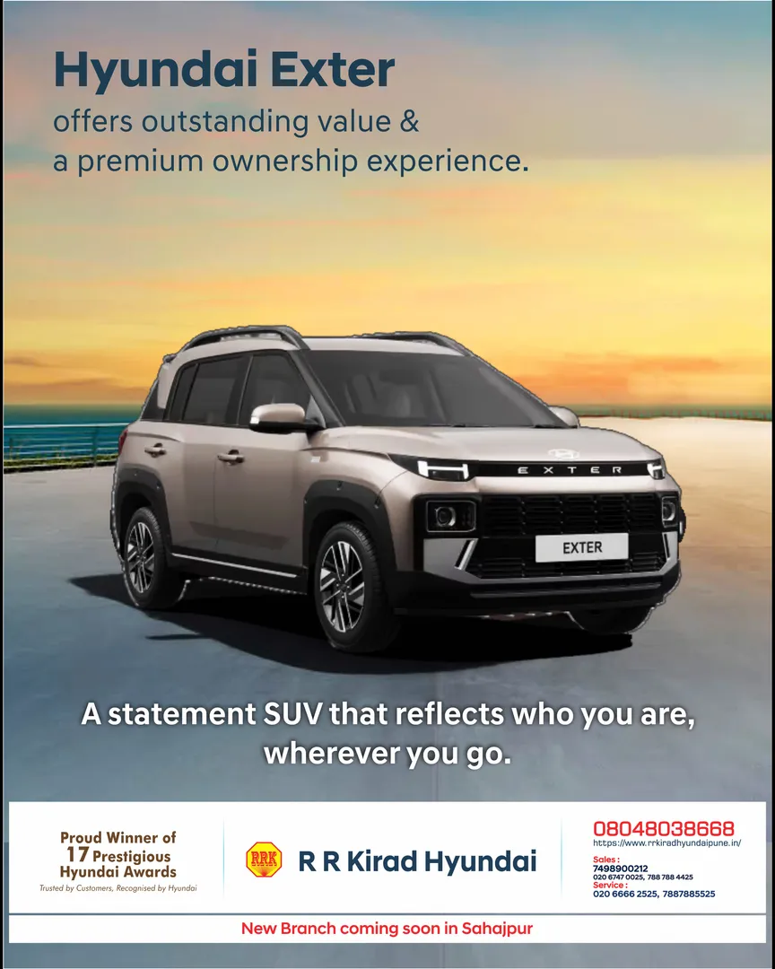 A statement SUV that reflects who you are, wherever you go. Hyundai Showroom Manjari Hadapsar Pune