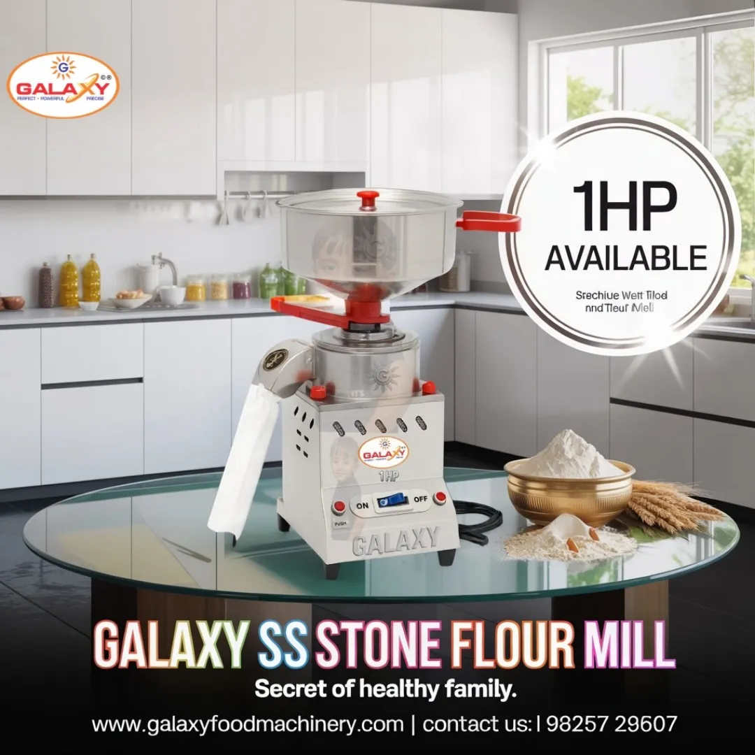 1HP Flour Mill in Haldwani – Compact and Efficient Flour Grinding Solution