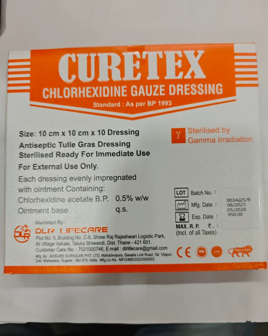 Chlorhexidine Gauze Dressing Available In Kalwa West