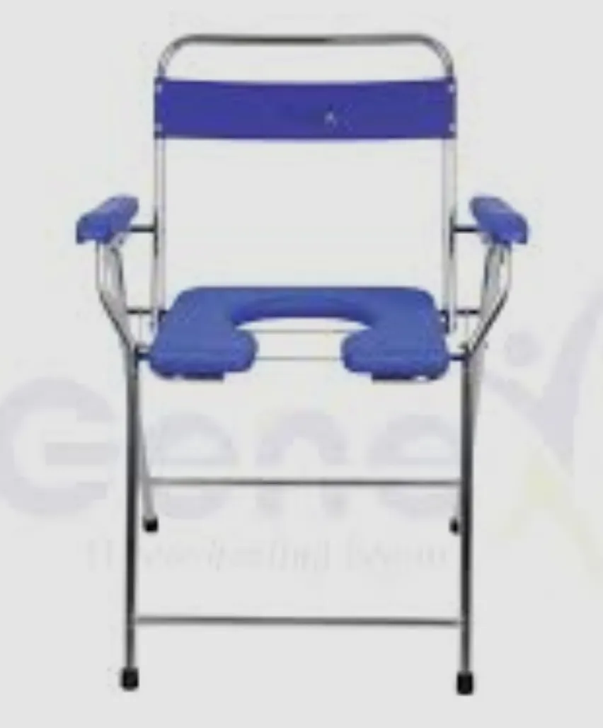 Stainless Steel Commode Chair Resanble Rate Available in Kalwa West