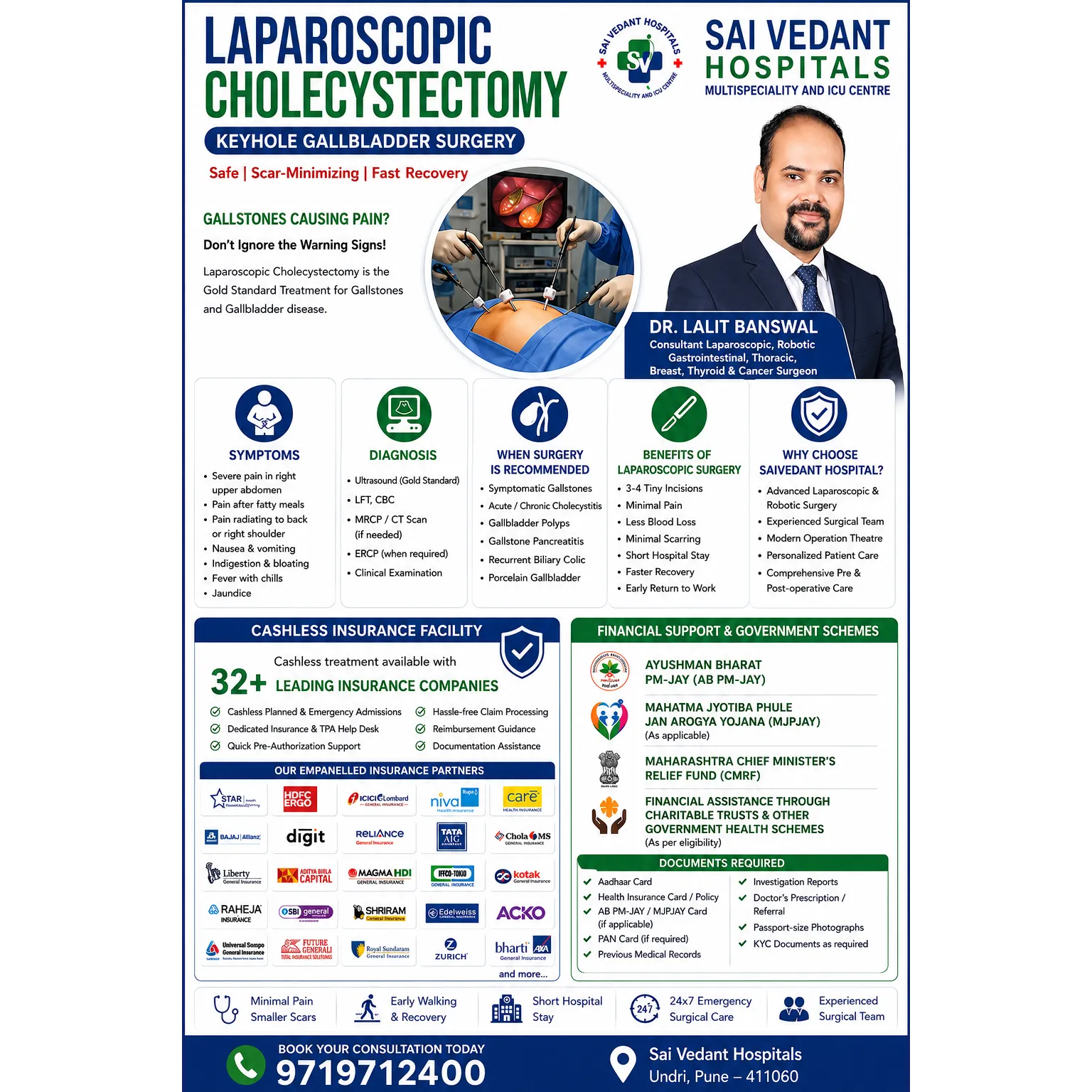 Laparoscopic Cholecystectomy (Keyhole Gallbladder Surgery)