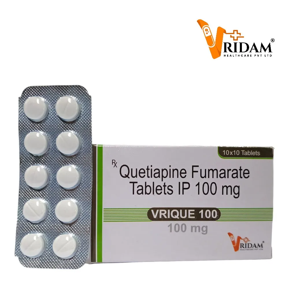 Check out our Neuropsychic Range : VRIQUE 100 TABLET