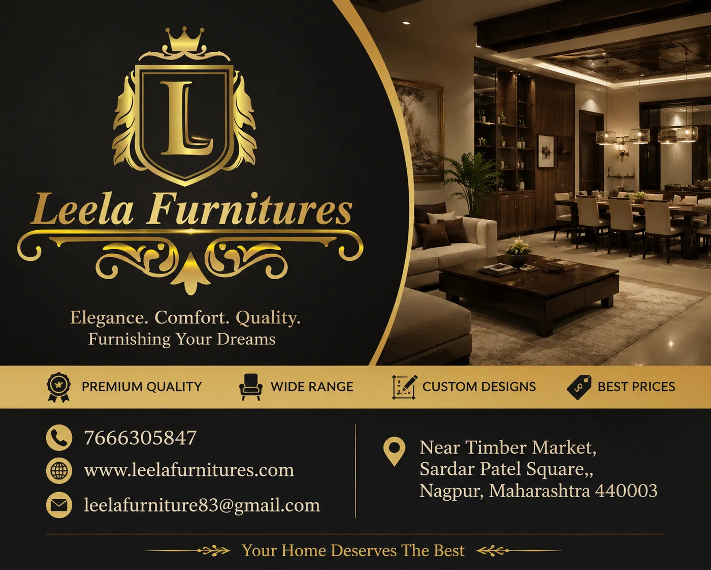 Premium Furniture Company in Nagpur – Leela Furnitures