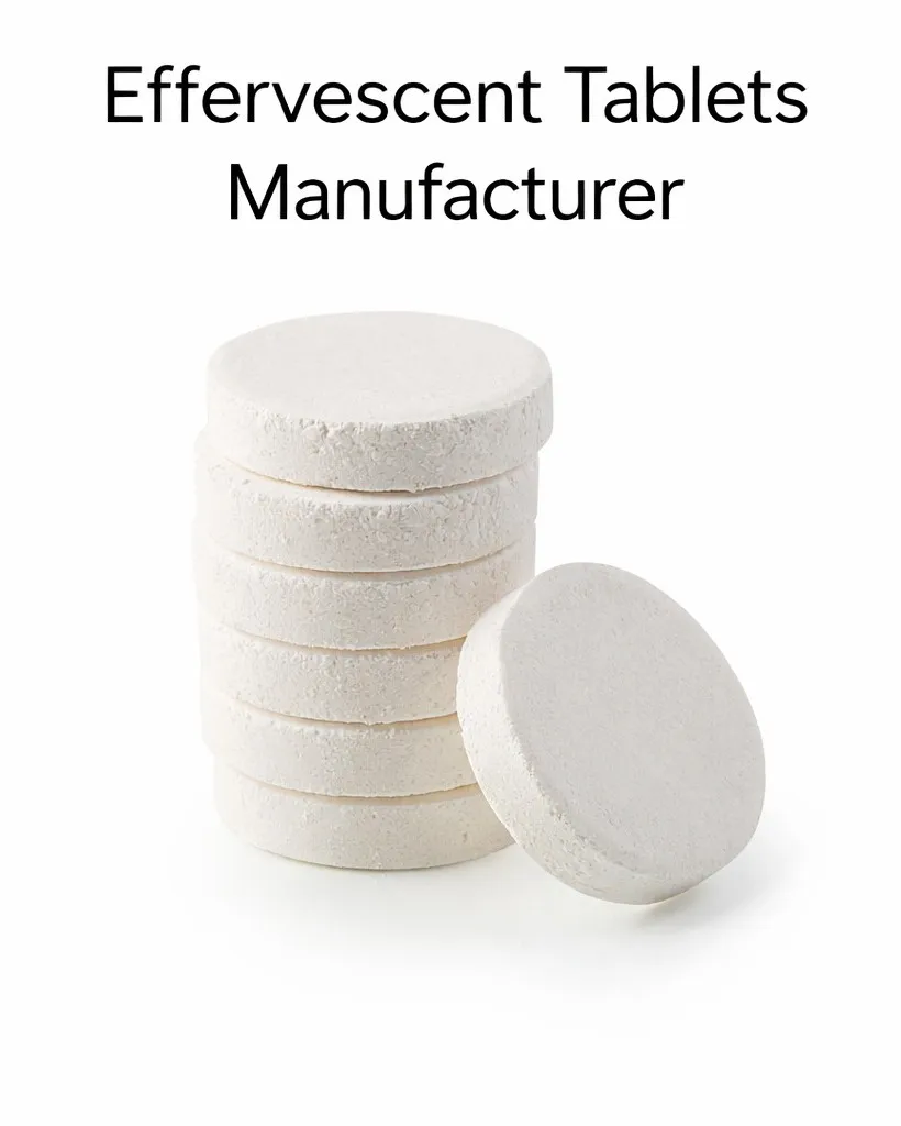 Effervescent Tablets Manufacturer in Delhi
