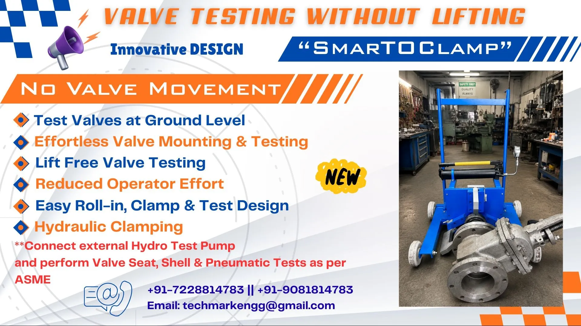 Valve Testing Without Lifting