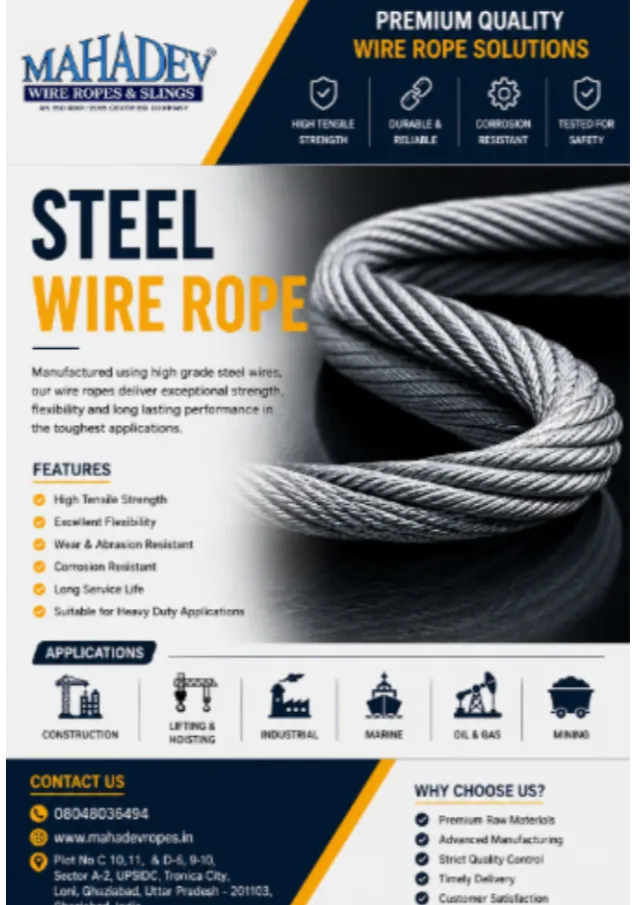Powerform Wire Rope in Ghaziabad – Engineered for Demanding Industrial Work