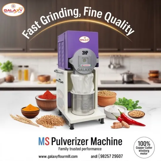 MS Pulverizer Machine in Dehradun – Heavy Duty Grinding Solution for Commercial Applications