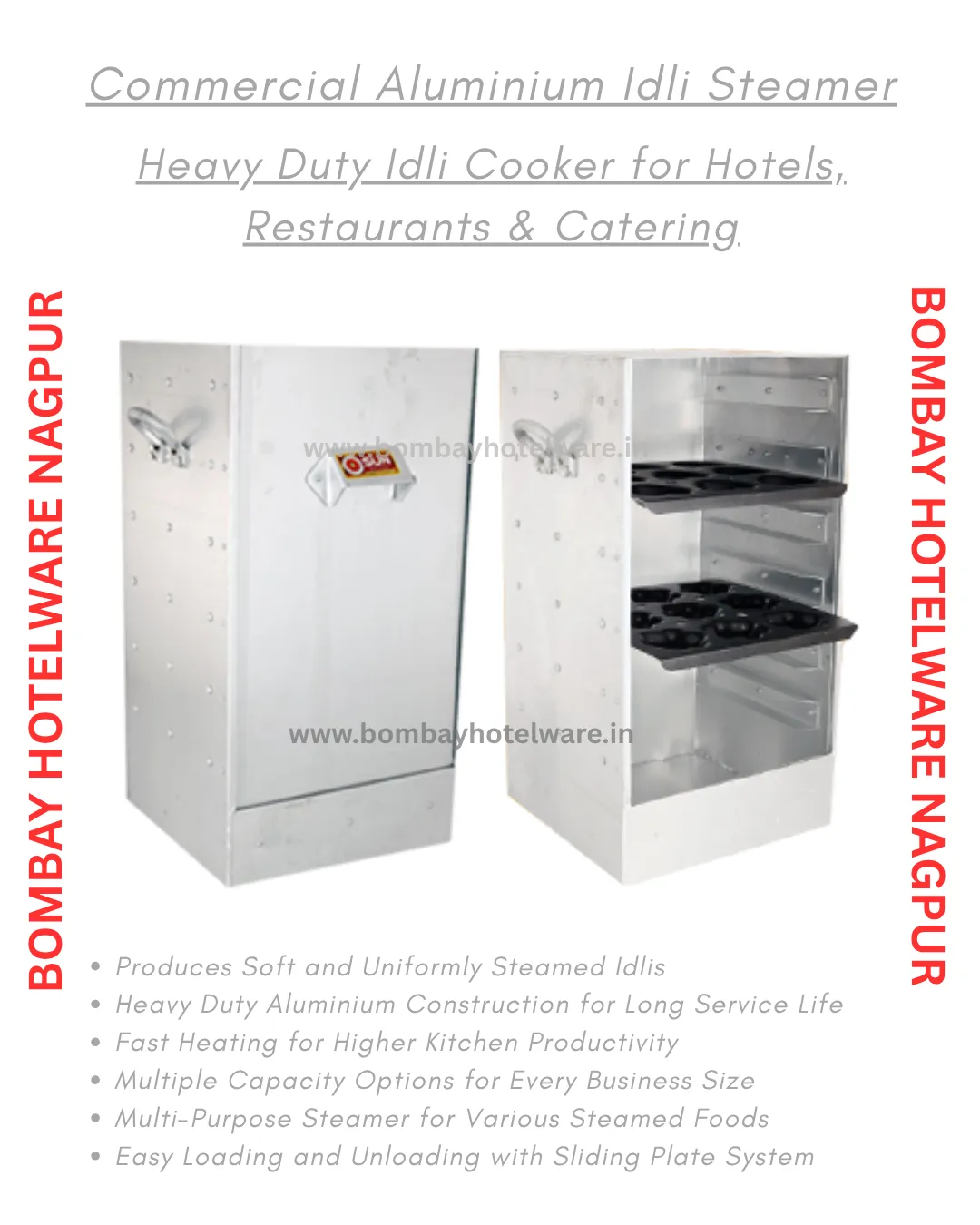 Commercial Idli Steamer In Nagpur | South Indian Food Stall Setup | Kitchen Equipment Manufacturer