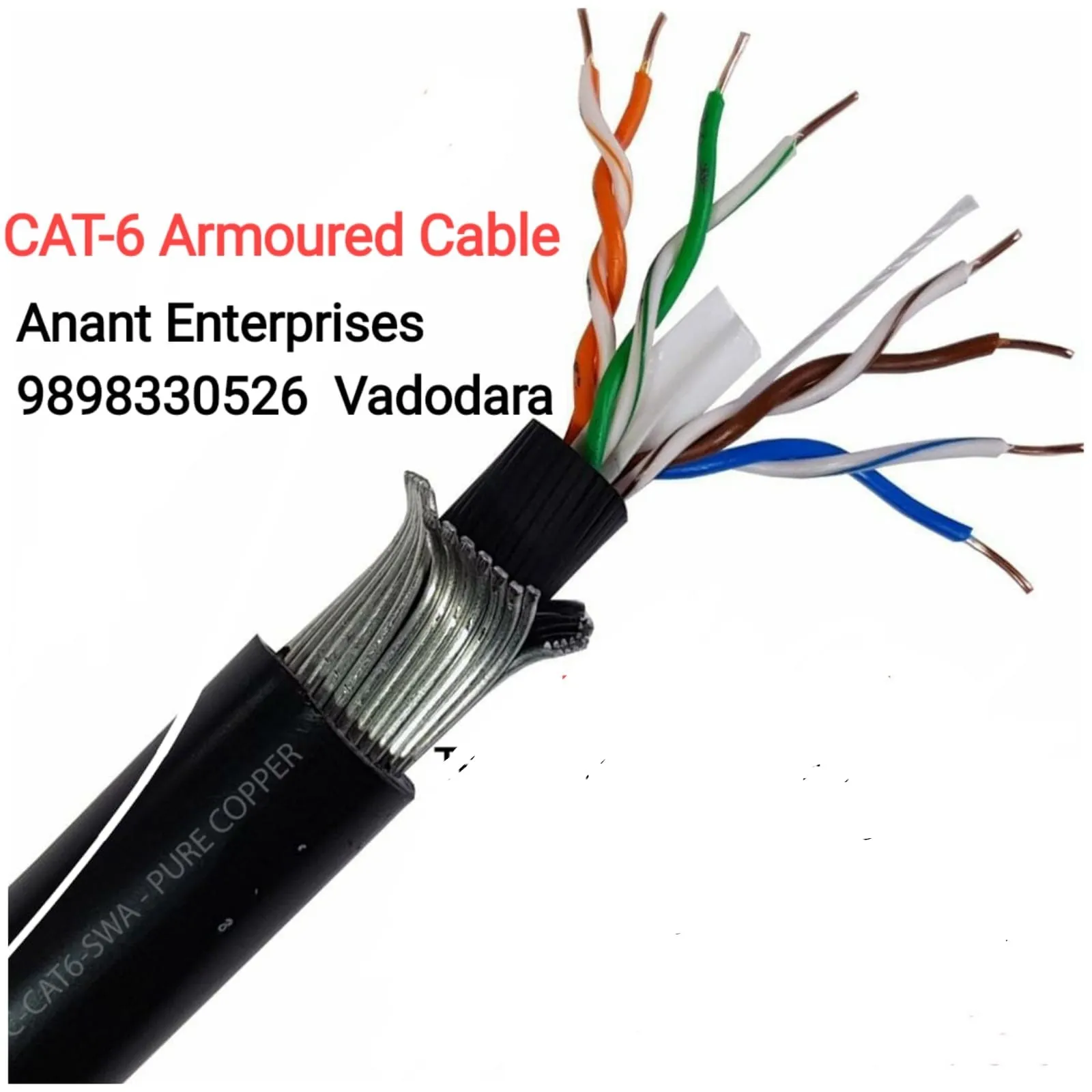 CAT-6 Armoured Cable Suppliers In India