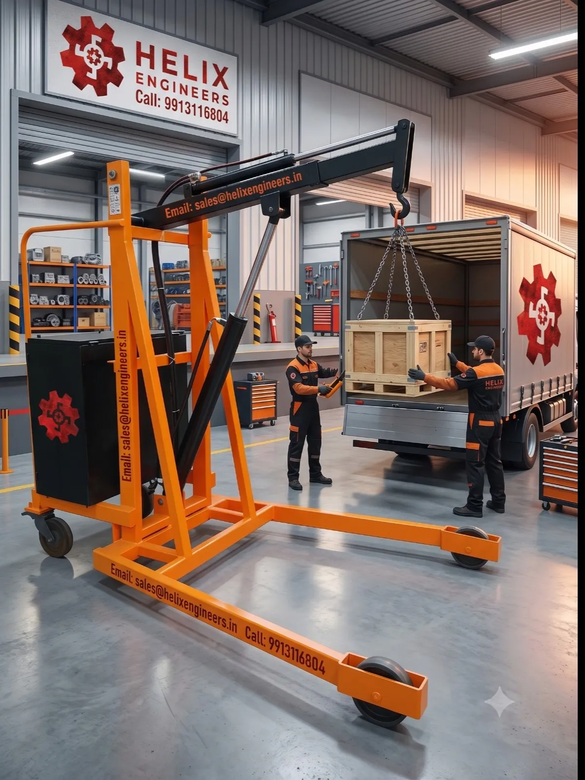 Industrial Floor Crane Manufacturer