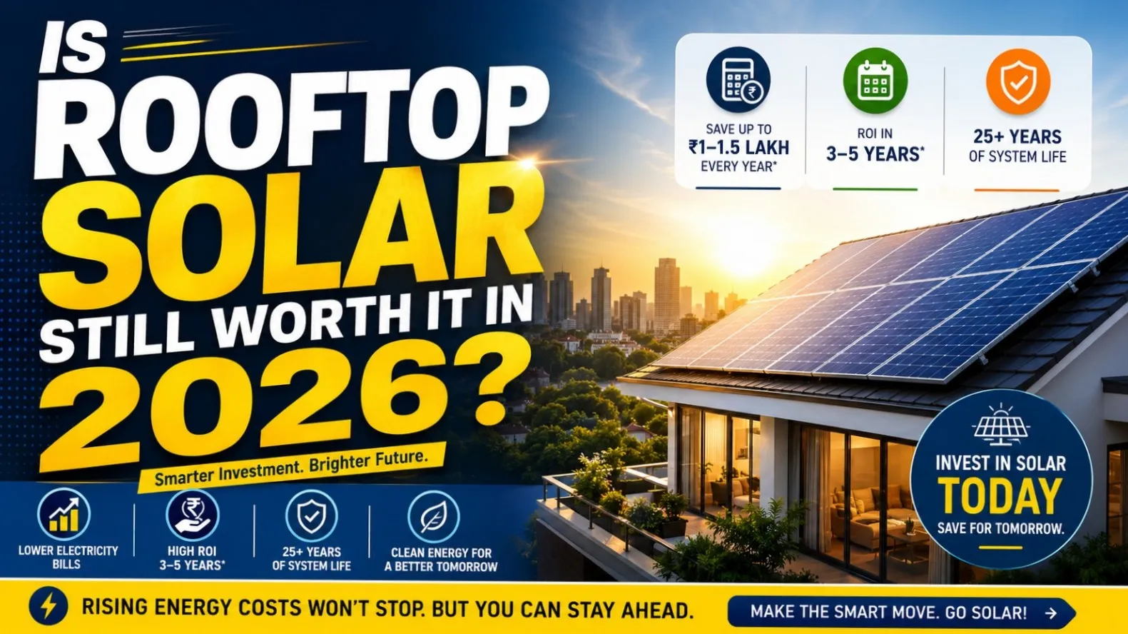 Is Rooftop Solar Still Worth It in 2026?