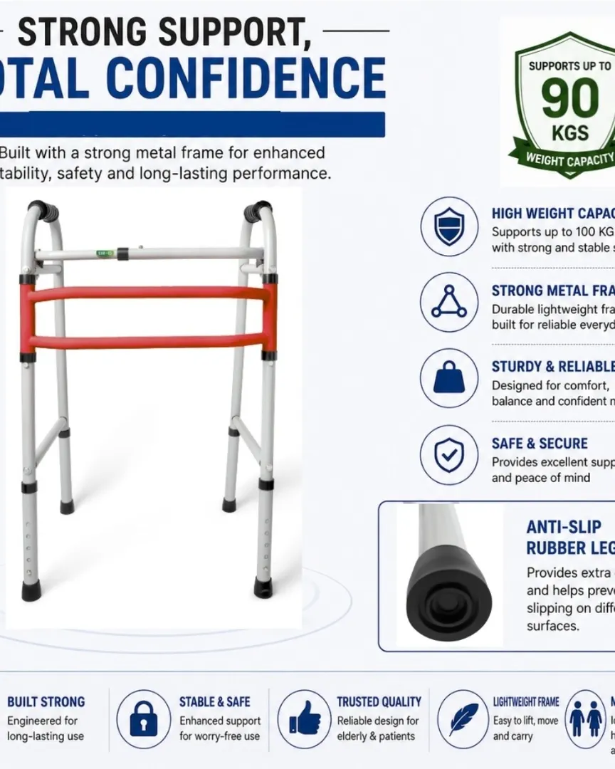 Walker – 90 kg Weight Capacity
The 90 Rent and wholesale Rate Available in Thane West