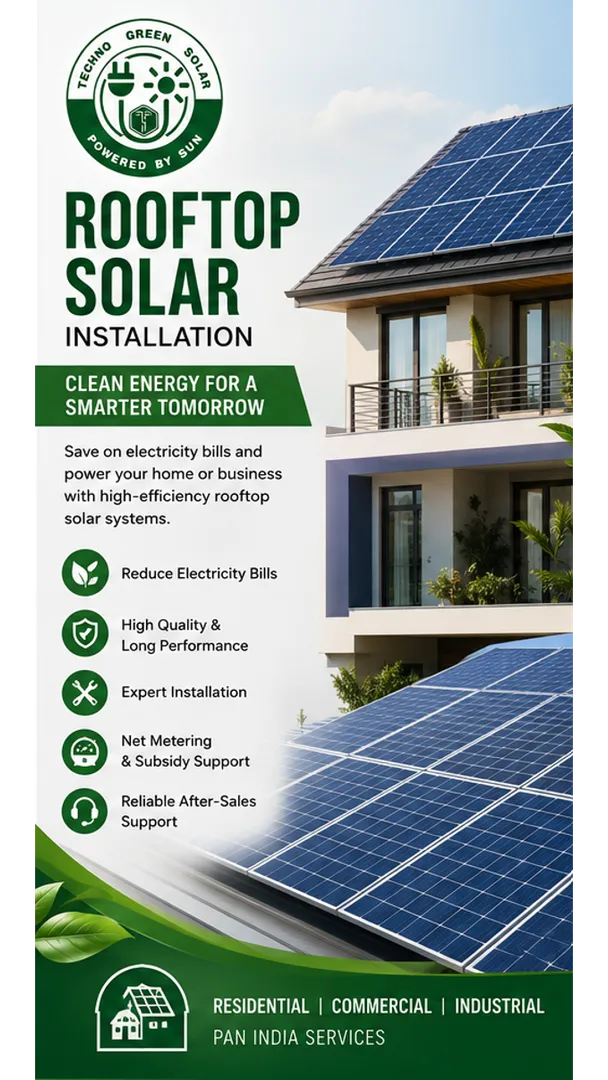 Rooftop Solar Installation Company in Gurugram | Techno Green Solar