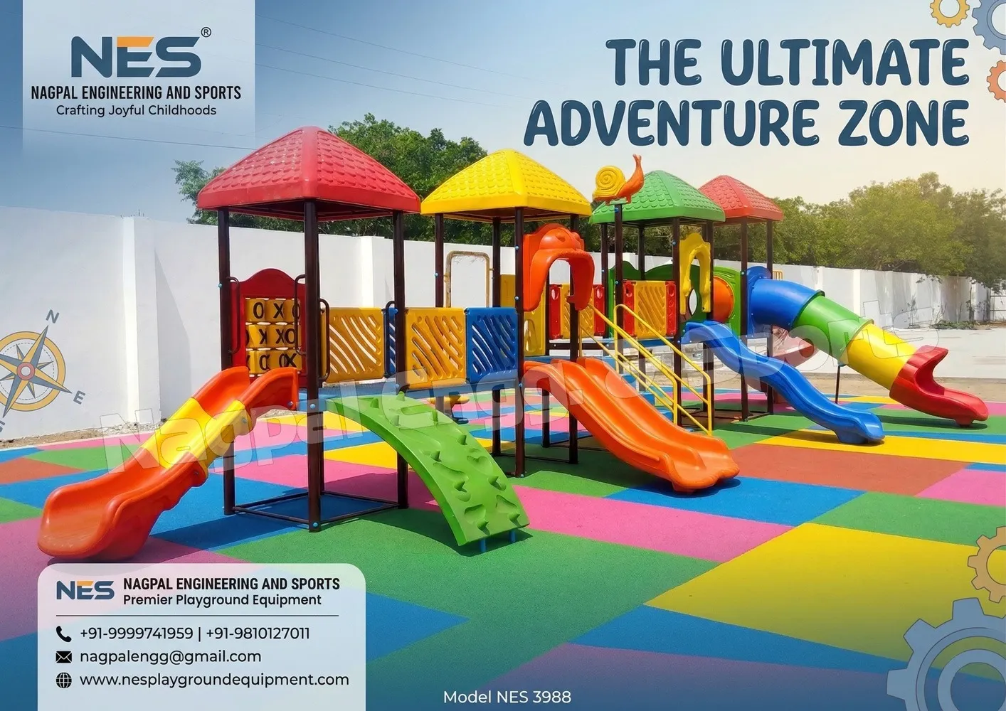 Trusted Playground Equipment Manufacturer in Sonipat with 30 Years of Excellence