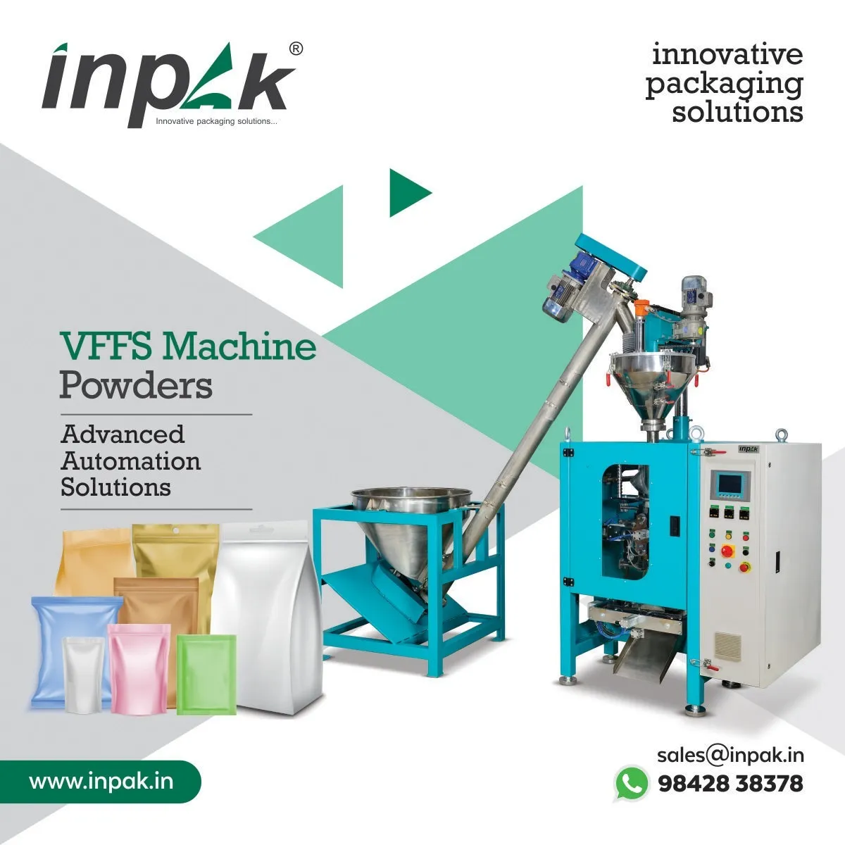 Advanced VFFS Powder Packaging Machine with Smart Automation