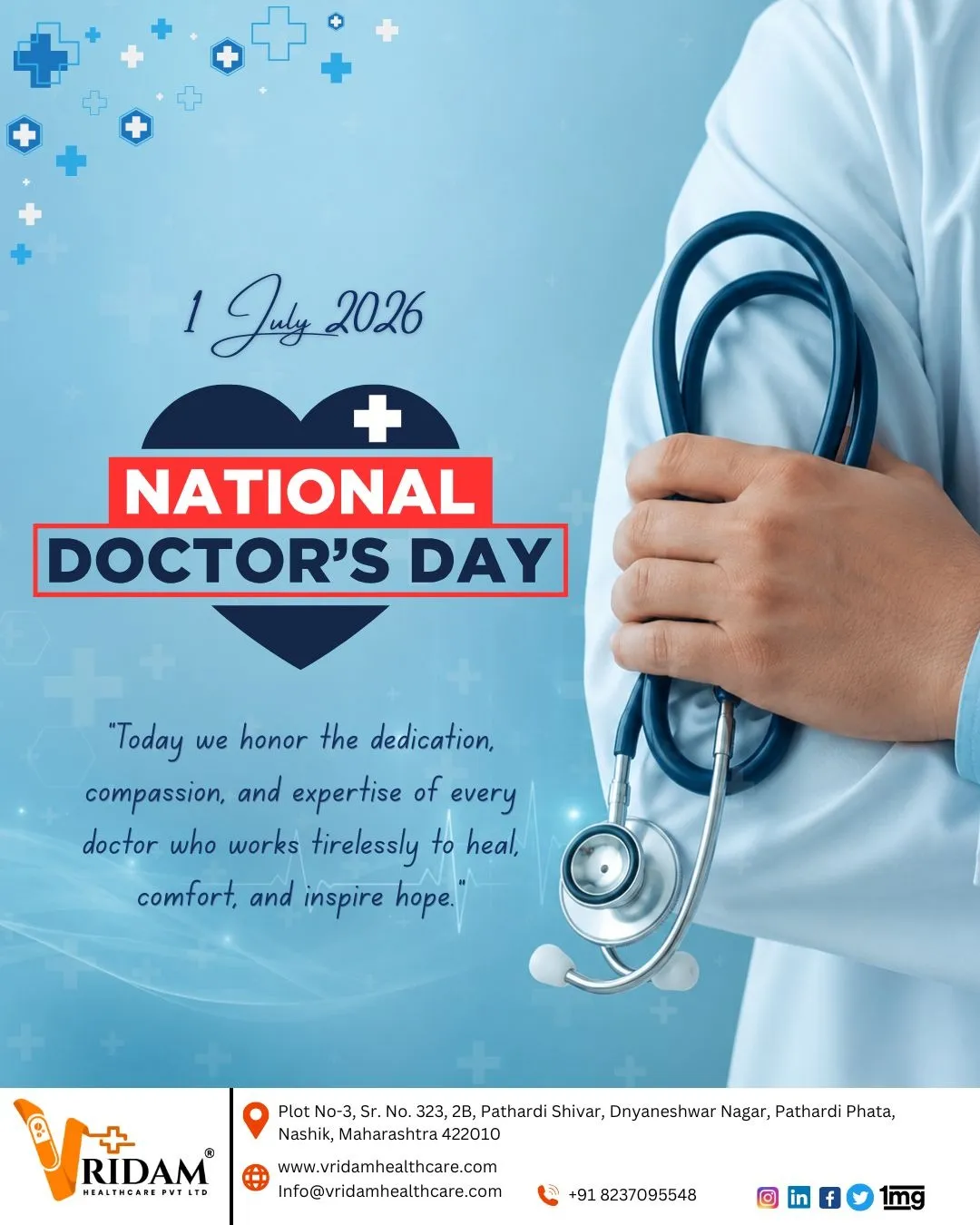 HAPPY NATIONAL DOCTOR'S DAY
