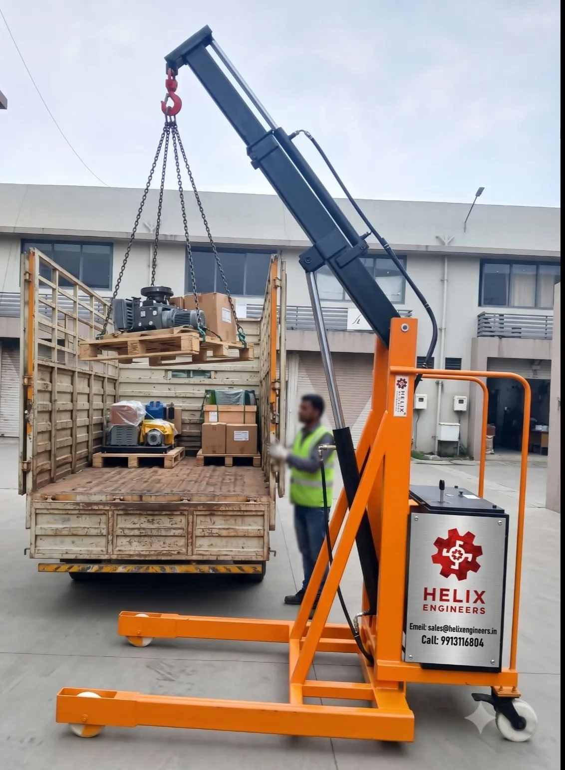 Heavy Duty Floor Crane Manufacturer