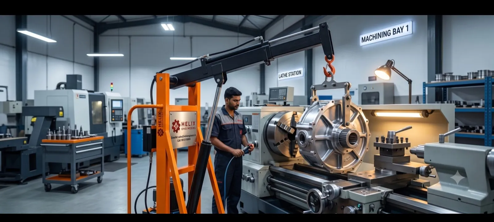 Industrial Floor Crane Supplier