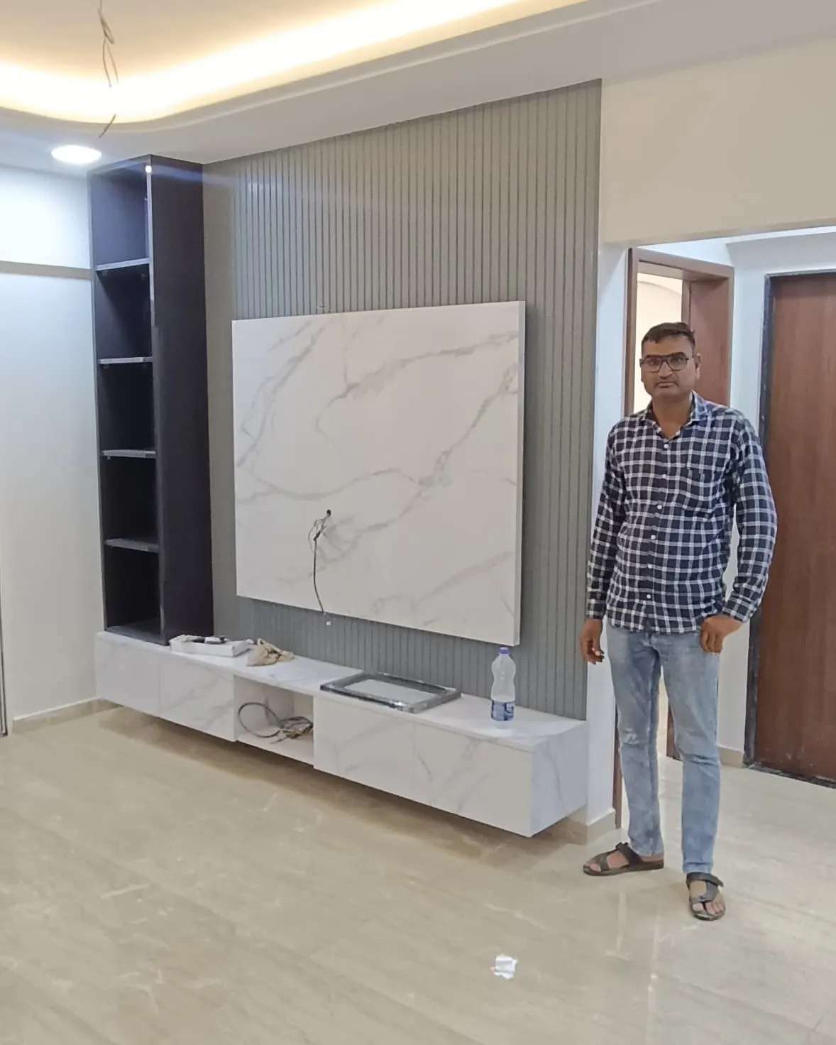 Luxury TV Unit Design - Pune & PCMC