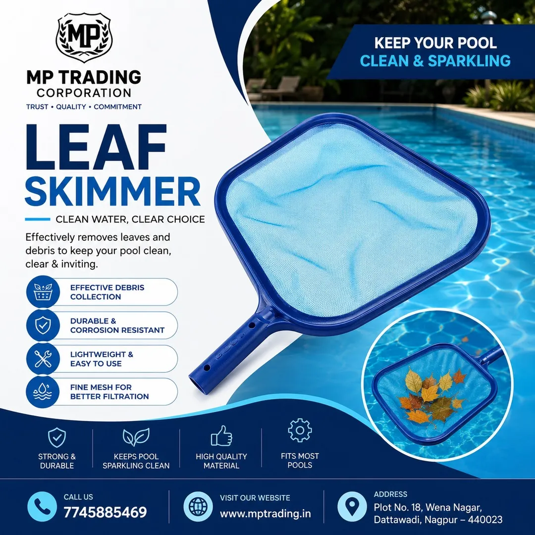 Premium Swimming Pool Leaf Skimmer | Keep Your Pool Crystal Clear with MP Trading Corporation