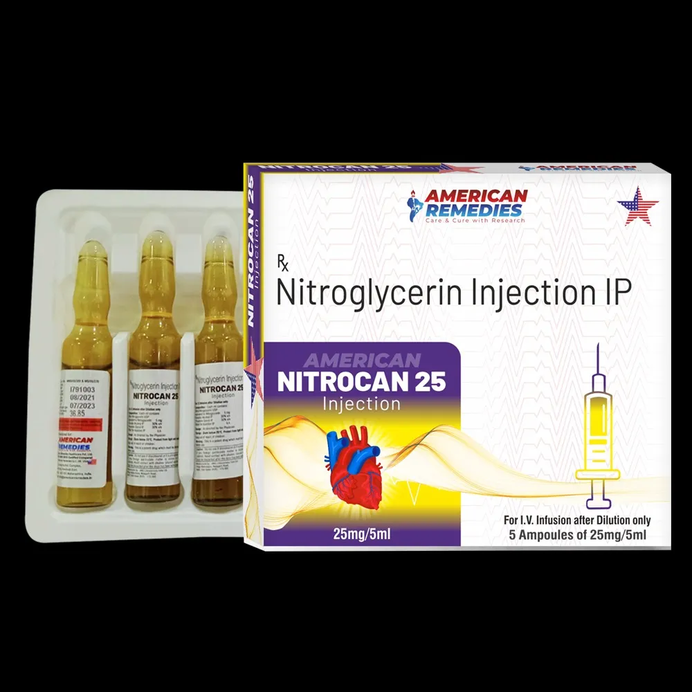 Nitrocan 25 Injection Exporter to Washington, USA, Zimbabwe, New zealand |City Drug Exporters INDIA