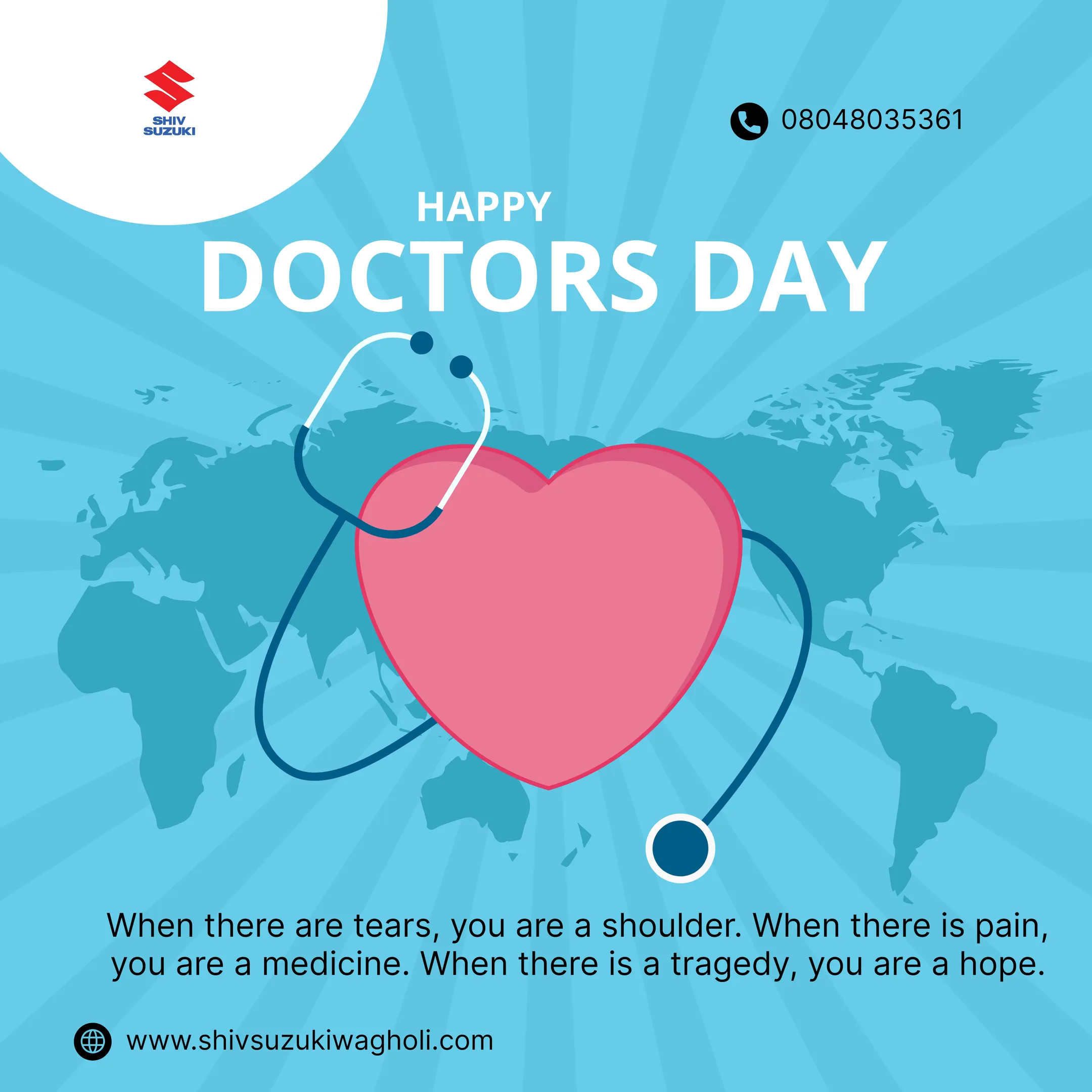 🩺❤️ Happy Doctors' Day! Today, we celebrate the dedication, compassion, and tireless efforts of doc...