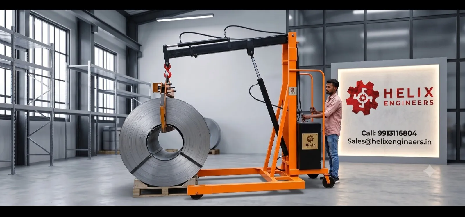 Portable Floor Crane Manufacturer