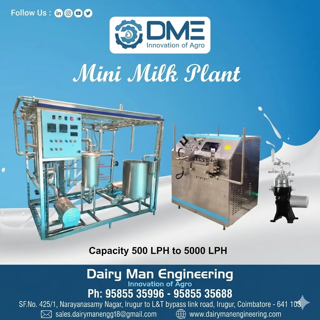 Dairy equipment manufacturer in india