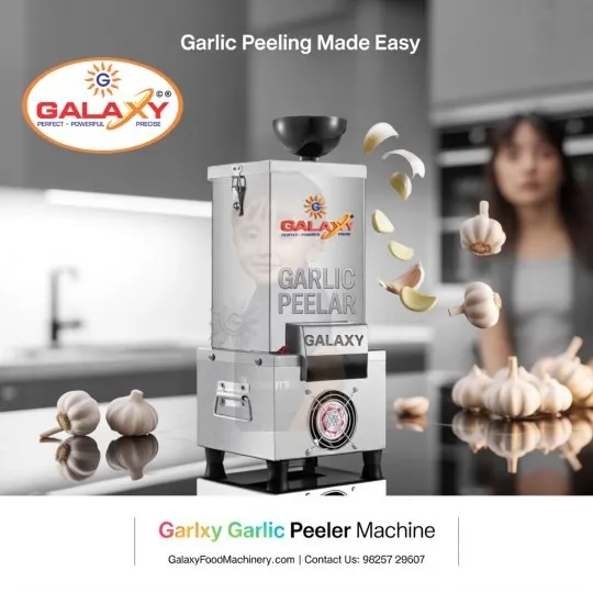 Garlic Peeler Machine – Fast, Clean & Efficient