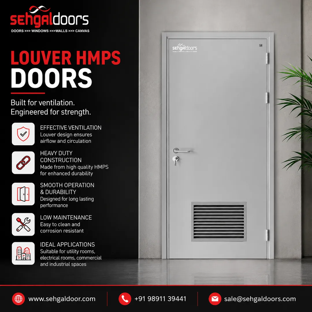 Louver HMPS Doors manufacturer in Hyderabad