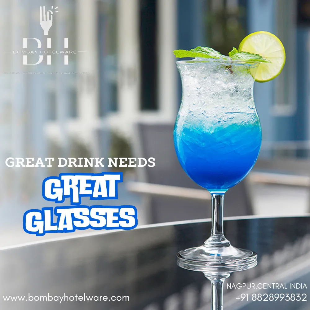 Fancy Drink Serving Glasses in Nagpur | Designer Glassware for Cafés, Bars, Hotels & Restaurants