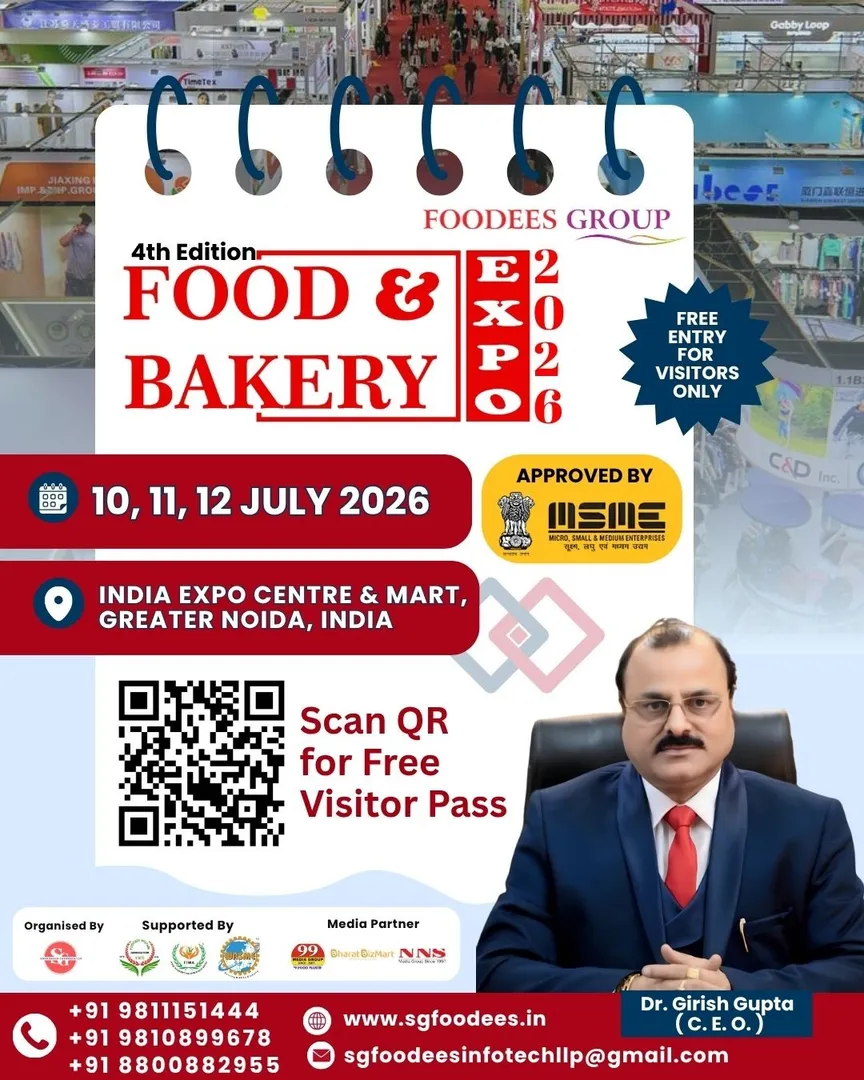 Food & Bakery Expo 2026 | An MSME-Approved Event