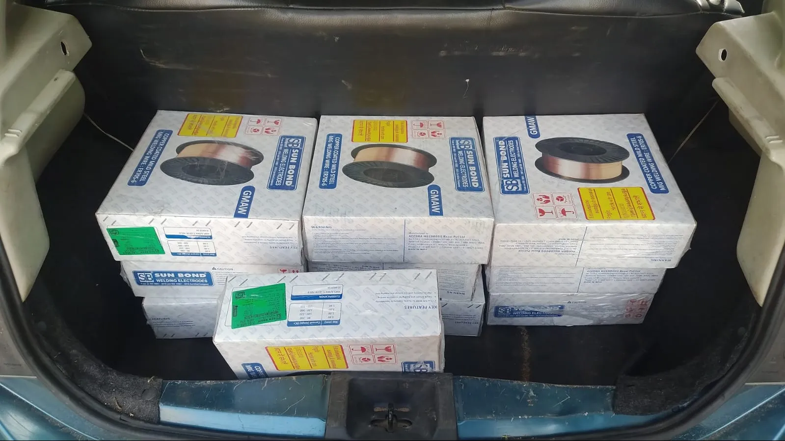 Sunbond ER70S-6 MIG Wire Supply Dispatch to Edayarpalayam | Weldmart