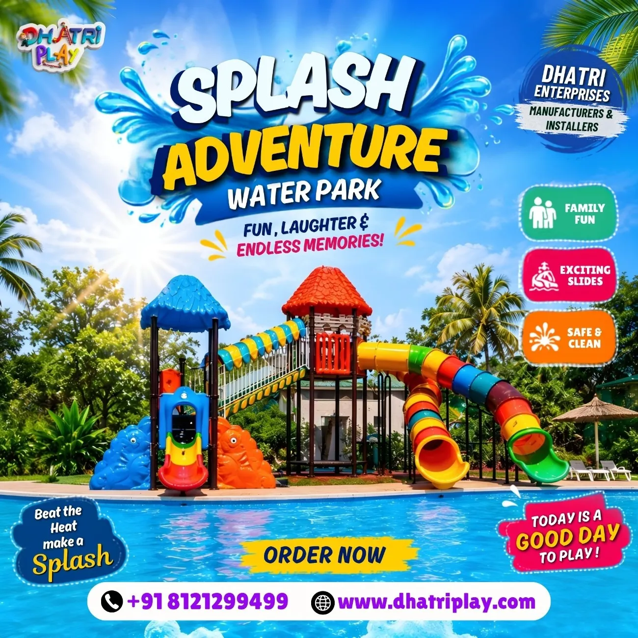 ๐ฆ Splash Adventure Water Park | Dhatri Play