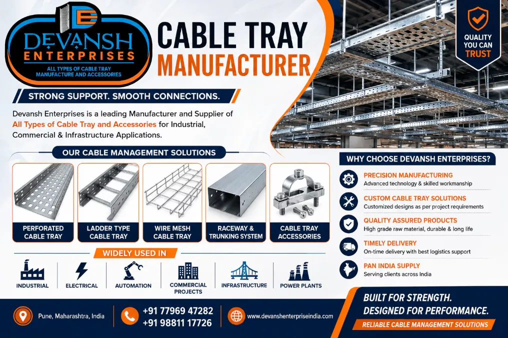 Cable Tray Manufacturer in Pune