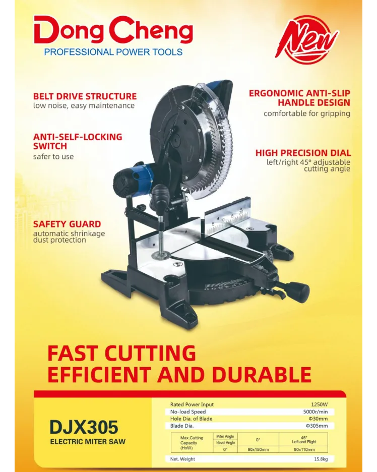 DongCheng DJX305 Electric Miter Saw Dealer In Delhi