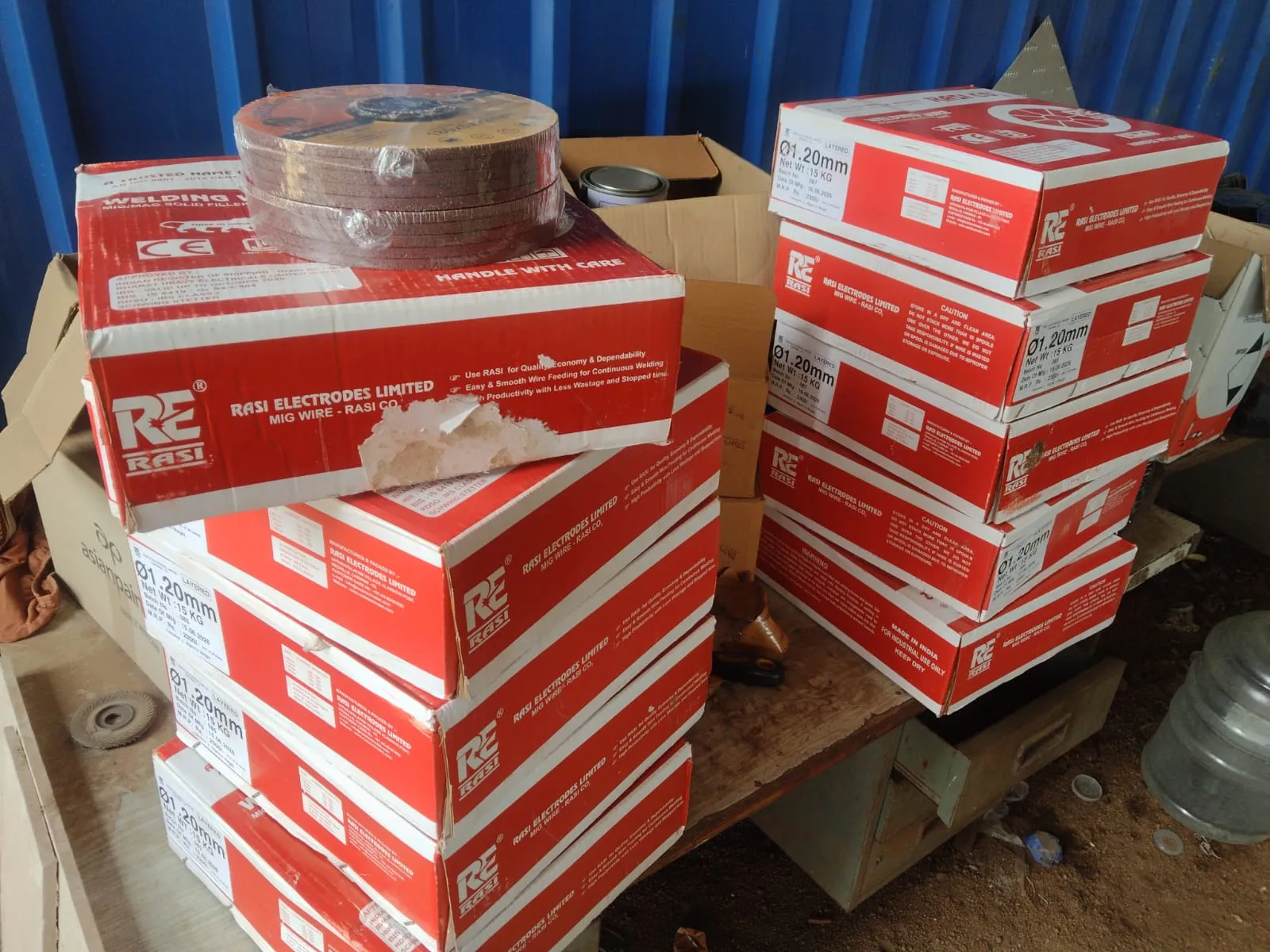 Rasi 70S6 MIG Coil & AG7 John Bandari GW Supply to Holy Cross School Area | Weldmart