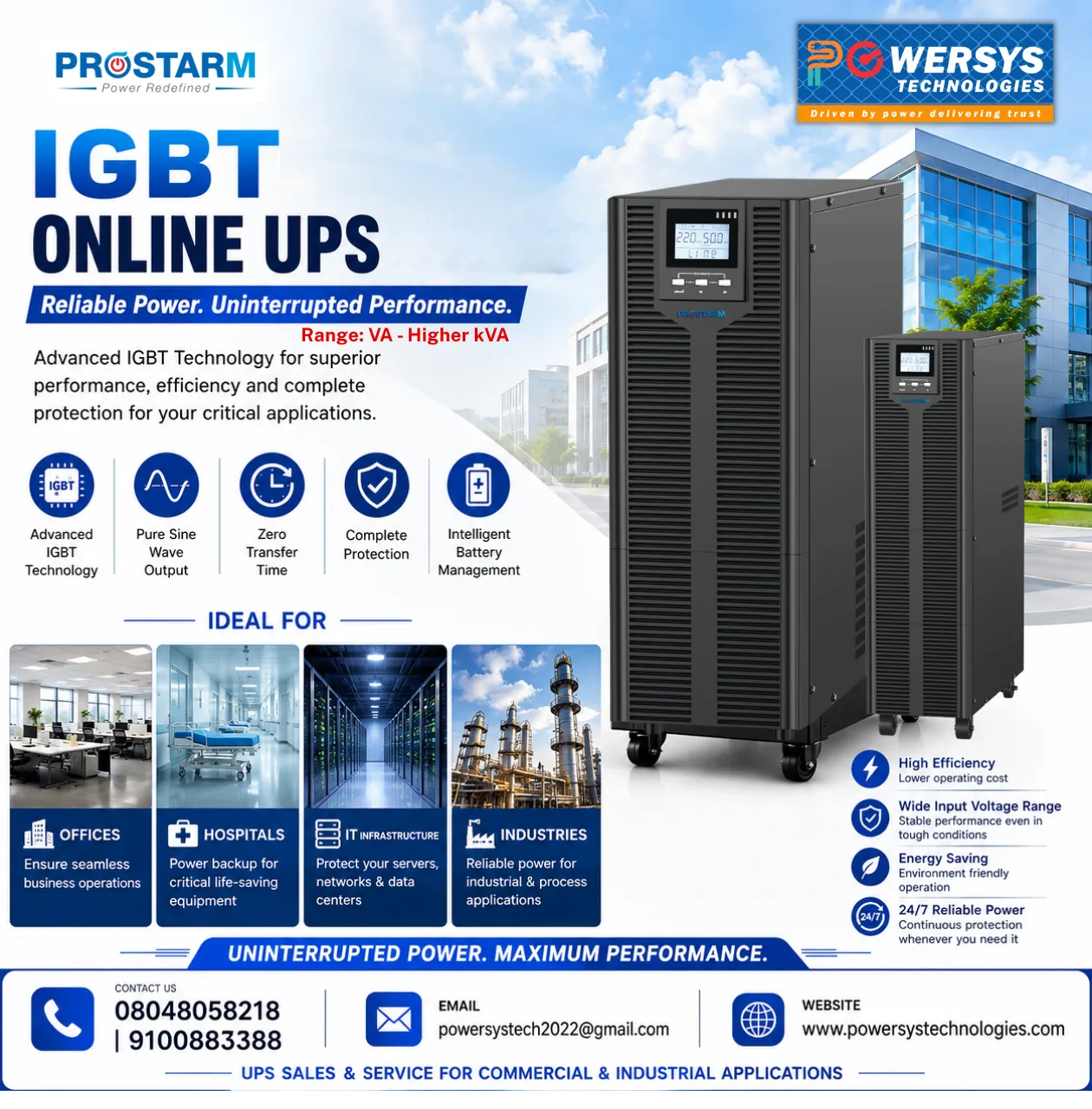 IGBT Online UPS